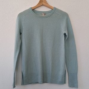 Halogen Cashmere Light Blue Sweater Size S